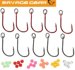 Savage Gear S1 Single Hook Kit 4/0