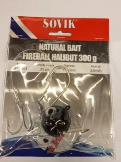 Søvik Natural Bait 103 Fireball Halibut 300g