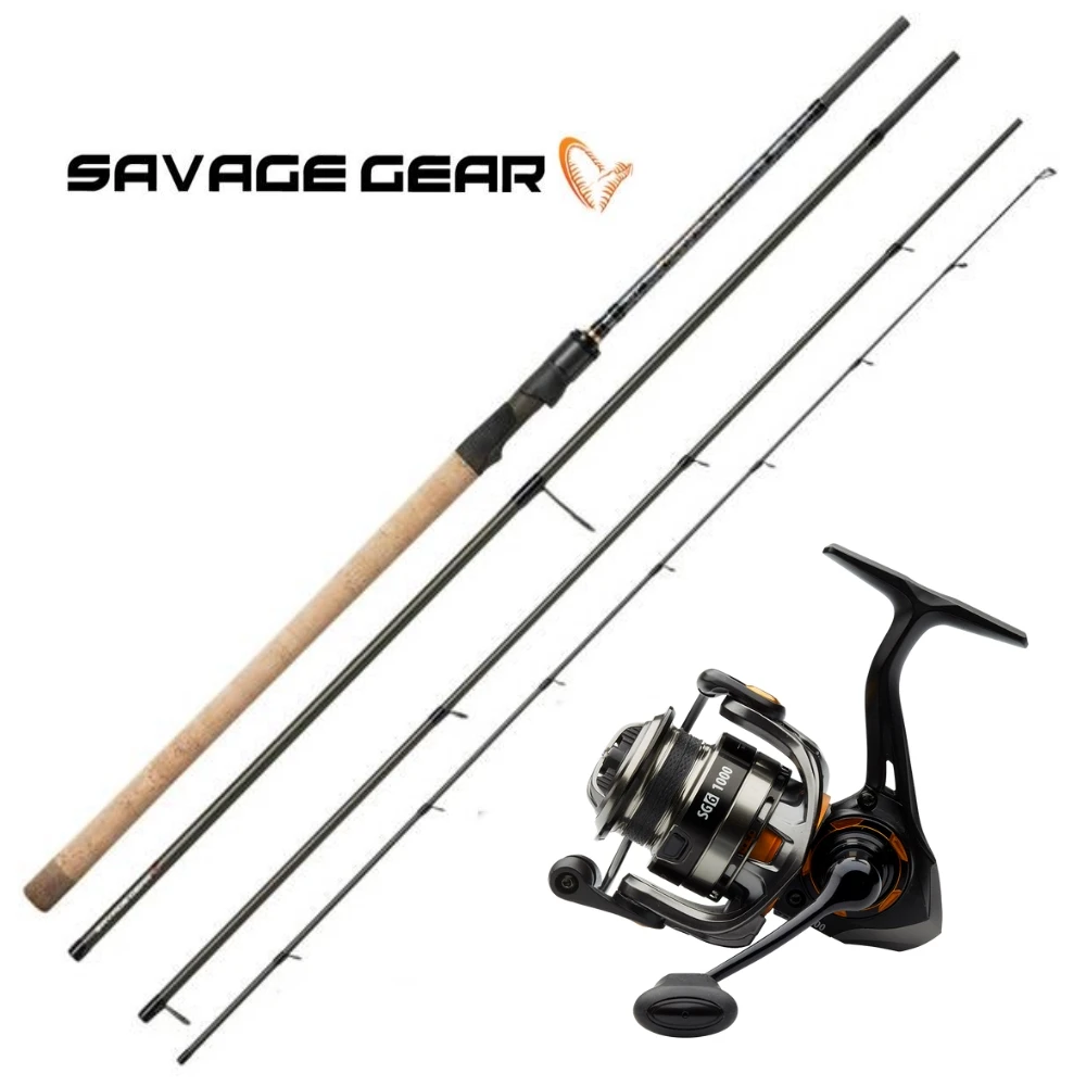 Savage Gear Parabellum Travel 11,4' 11-38gr / SG6 4000 FD 3 Savage Gear Parabellum Travel 11,4' 11-38gr / SG6 4000 FD