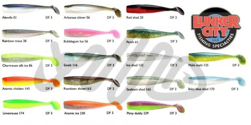 Lunker City Shaker 6'' 15,2cm 3 Lunker City Shaker 6'' 15,2cm