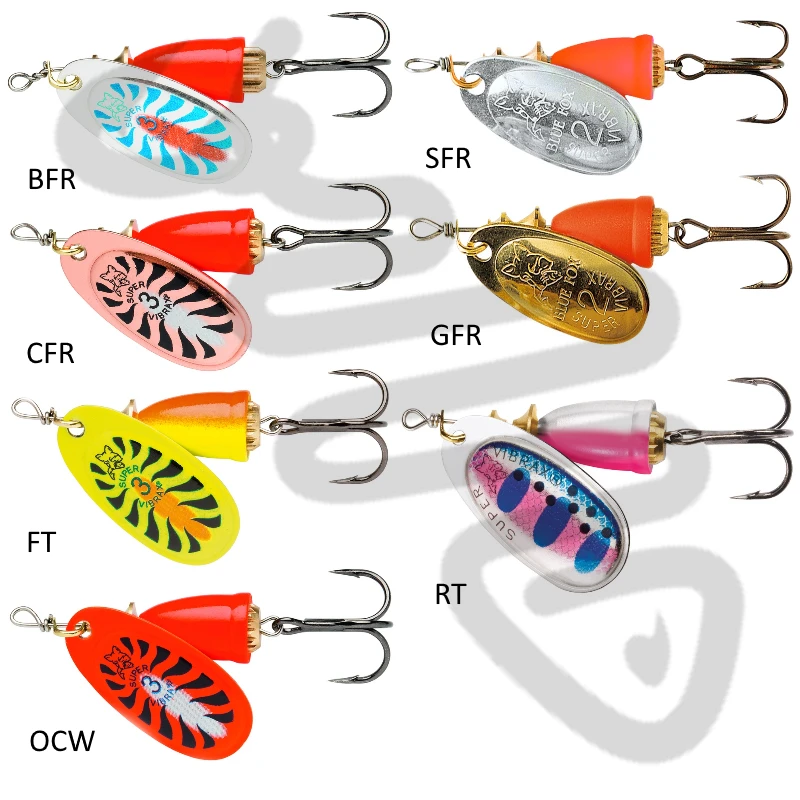 Blue Fox Vibrax Fluorecent 3 Blue Fox Vibrax Fluorecent