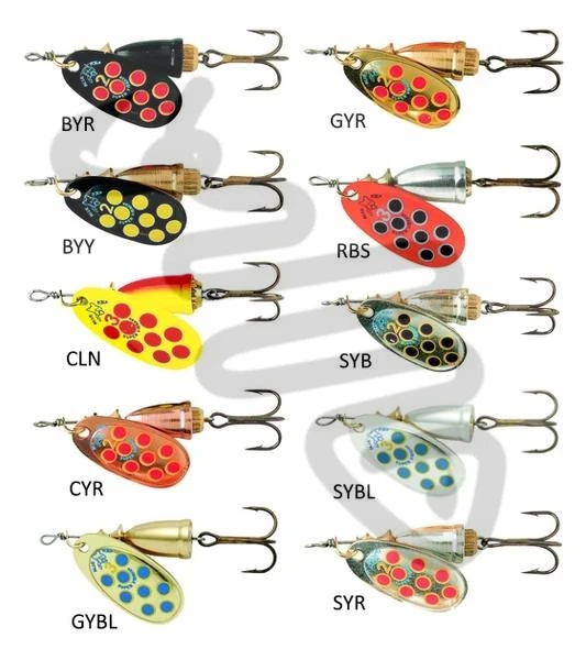 Blue Fox Vibrax Hot Pepper 4g 3 Blue Fox Vibrax Hot Pepper 4g