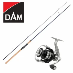DAM Steelhead Iconic Spin 7,4' 20-50gr / DAM Quick 1 4000 FD