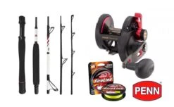 Penn Travel Squadron 5 Delt 30lb Og Penn Fathom 25N LD + 270m 0.