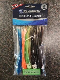 Sølvkroken Calamar Blekksprut 250gr 5pk Ass.